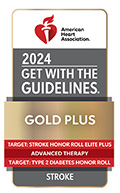 American Heart Association 2024 Get with the Guidelines Gold Plus Award